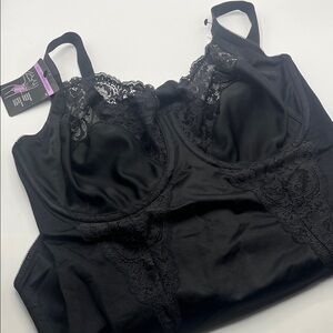 Maidenform Black Lace Support Bodysuit Camisole — Women's Shapewear